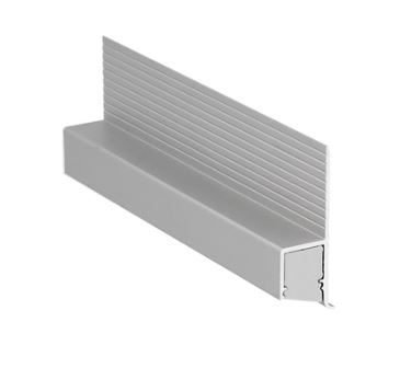 LED profil TOPMET do sádrokartonu OMNI10 AC2, stříbrný